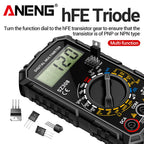 Multimeter Tester Pen Suit ANENG Multimeters 1999 Counts 24-250V Voltage Detector Meter Diagnostic Breakpoint Finder