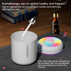 HOMEFISHMini Air Humidifier Usb Aroma Diffuser Essential Oil Purifier Cool Mist Sprayer  Home BedroomLED Desktop humidificador