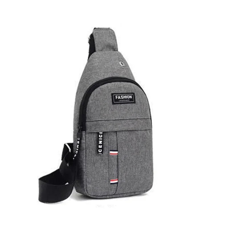 Fashionable and Trendy Lightweight Single Minimalist Shoulder Crossbody Bag for Men with Large Capacity for Leisure and Sports