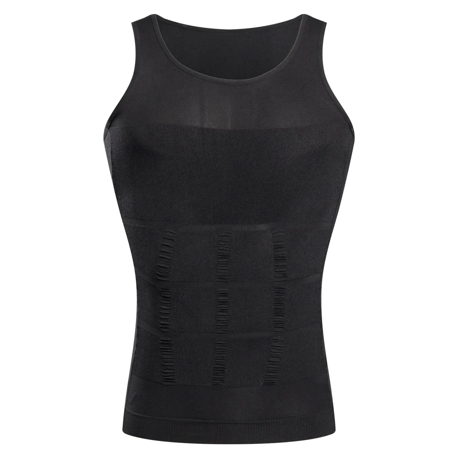 YBFDO Hommes Body Shaper Slimming Compression Vest Undershirt Soumission Taille Sans Couture Tank Top Ventre Ventre Poids Perte De Poids Shapewear