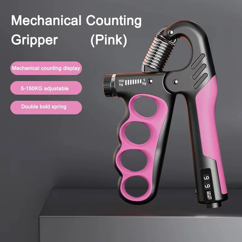 5-100kg Grip Strength Gym Wrist Expander Hand Strengthener Adjustable Muscle Recovery Fitness Hand Strength Exercise