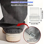 4~10PCS Invisible Leg Shortening Clip, Non-Slip Pants Edge Clip, Quick Fix Hem Clip, Hidden Pants Adjuster, Sewing Accessories