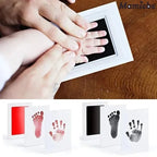 Baby Care Non-Toxic Baby Handprint Footprint Imprint Kit Baby Souvenirs Newborn Footprint Ink Pad for Newborn Baby Gifts