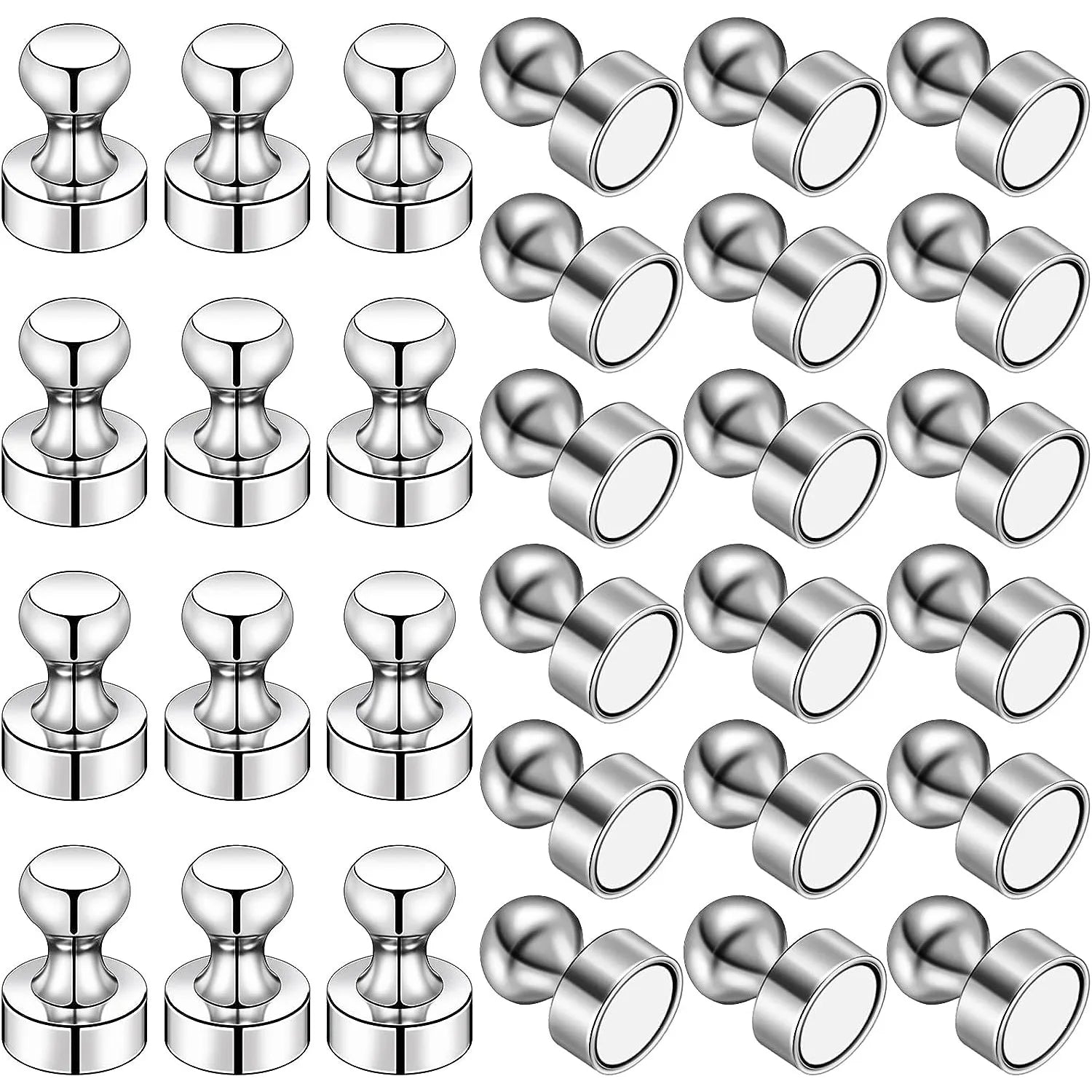 Magnetic Pins Neodymium Magnets Pin Board Magnet For Board Cone Magnets Super Strong Fridge Magnets For Home Storage Tool 10/20P