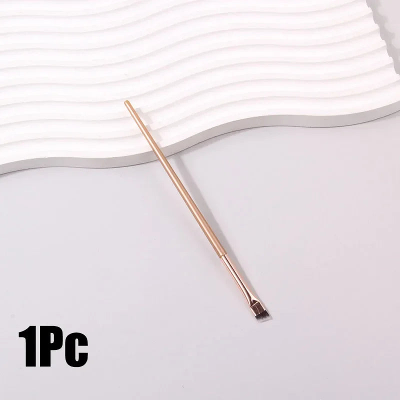 CNK 3/1 Pc Blade Eyeliner Brush Eyebrow Brushes Portable Eyebrow Mapping Tool Brow Lamination Brush Fine Eye Liner Eyebrow Tools