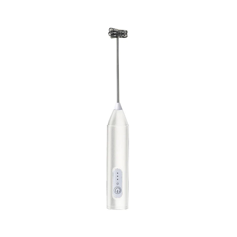 MINl Mik Frother USB Rechargeable 3 Vitesses Mousse Machine À Café Mélangeur À Poignée Électrique Mélangeur D'œufs Beater Outils De Cuisson Chauds