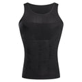 YBFDO Hommes Body Shaper Slimming Compression Vest Undershirt Soumission Taille Sans Couture Tank Top Ventre Ventre Poids Perte De Poids Shapewear