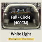 Car high brightness trunk lighting ambient light interior decoration LED wiring free automatic sensing tailgate light strip