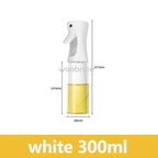200/300/500ml Oil Spray Plastic Household Kitchen Oil Spray Bottle Or Oil Brush Nebulizing Mist Filling Cooking Dual Use BBQ