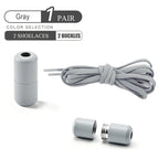 Elastic No Tie Shoelaces Semicircle Shoe Laces For Kids and Adult Sneakers Shoelace Quick Lazy Metal Lock Laces Shoe Strings