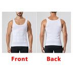 YBFDO Hommes Body Shaper Slimming Compression Vest Undershirt Soumission Taille Sans Couture Tank Top Ventre Ventre Poids Perte De Poids Shapewear