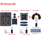 EMS Muscle Stimulator Smart Electric Fitness Abdominal Training Weight Loss Stickers Muscle Relax Body Slimming Shaping Massager