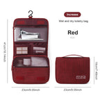 Homefish Wall-Mounted Travel Personal Hygiene Bag Cosmetics and Bathroom Supplies Packs