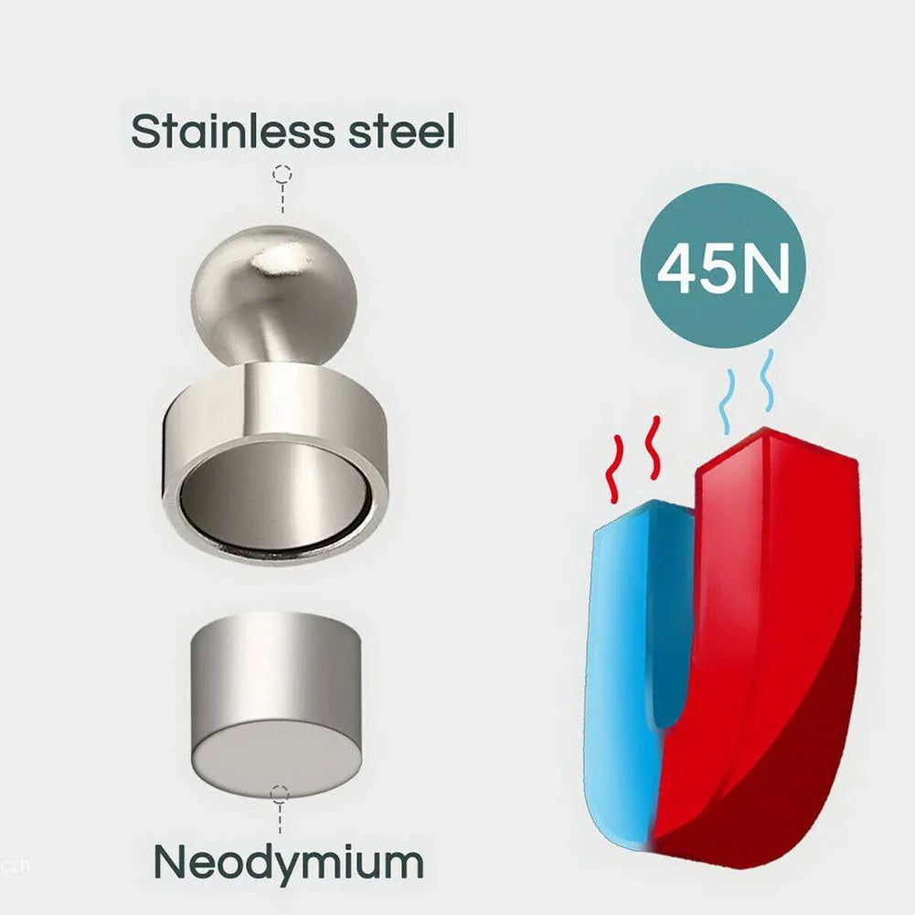 Magnetic Pins Neodymium Magnets Pin Board Magnet For Board Cone Magnets Super Strong Fridge Magnets For Home Storage Tool 10/20P