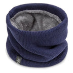 Fashion Women Knitted Scarf Solid Cashmer Like Winter Snood Scarves Lady Warm Wool Fur Thick Unisex Men Neck Scarfs Ring