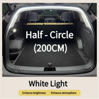 Car high brightness trunk lighting ambient light interior decoration LED wiring free automatic sensing tailgate light strip